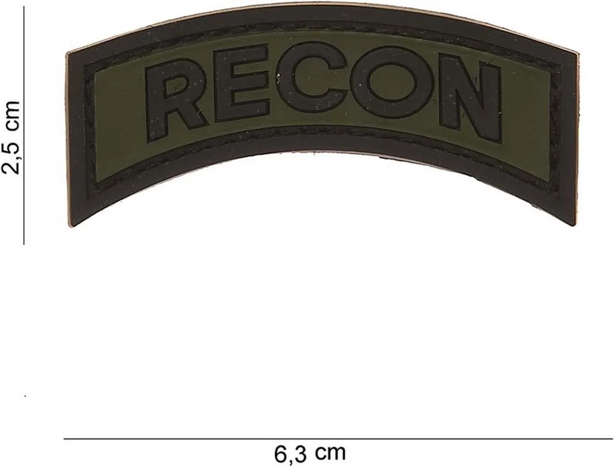 101 Inc Embleem 3D PVC Recon 11163