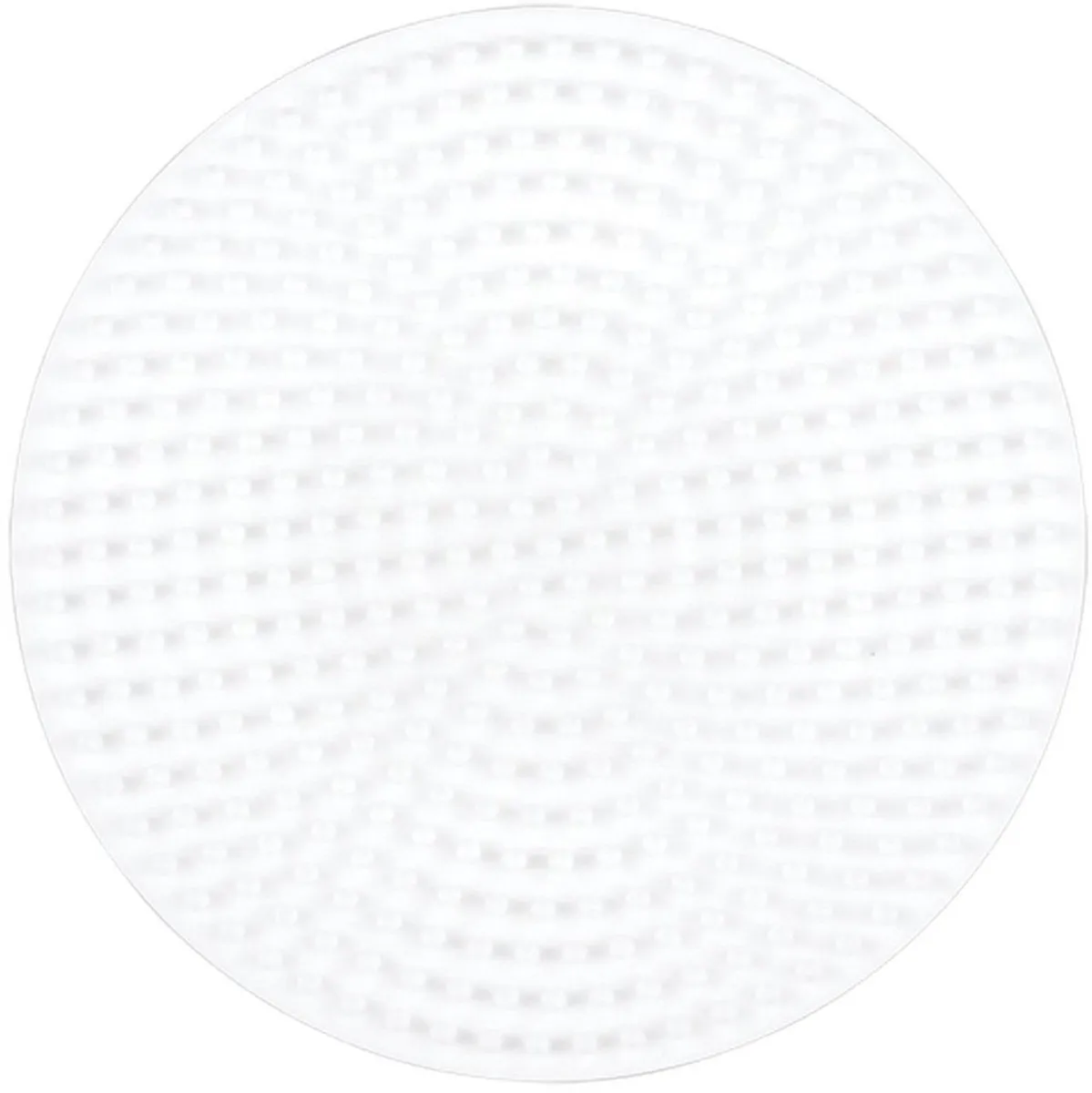 Hama Strijkkralen Grondplaat Rond Medium Wit