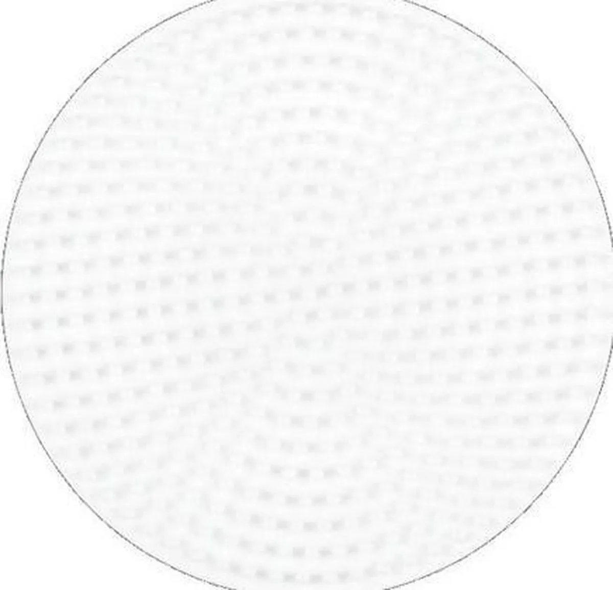 Hama Strijkkralen Grondplaat Rond Medium Wit