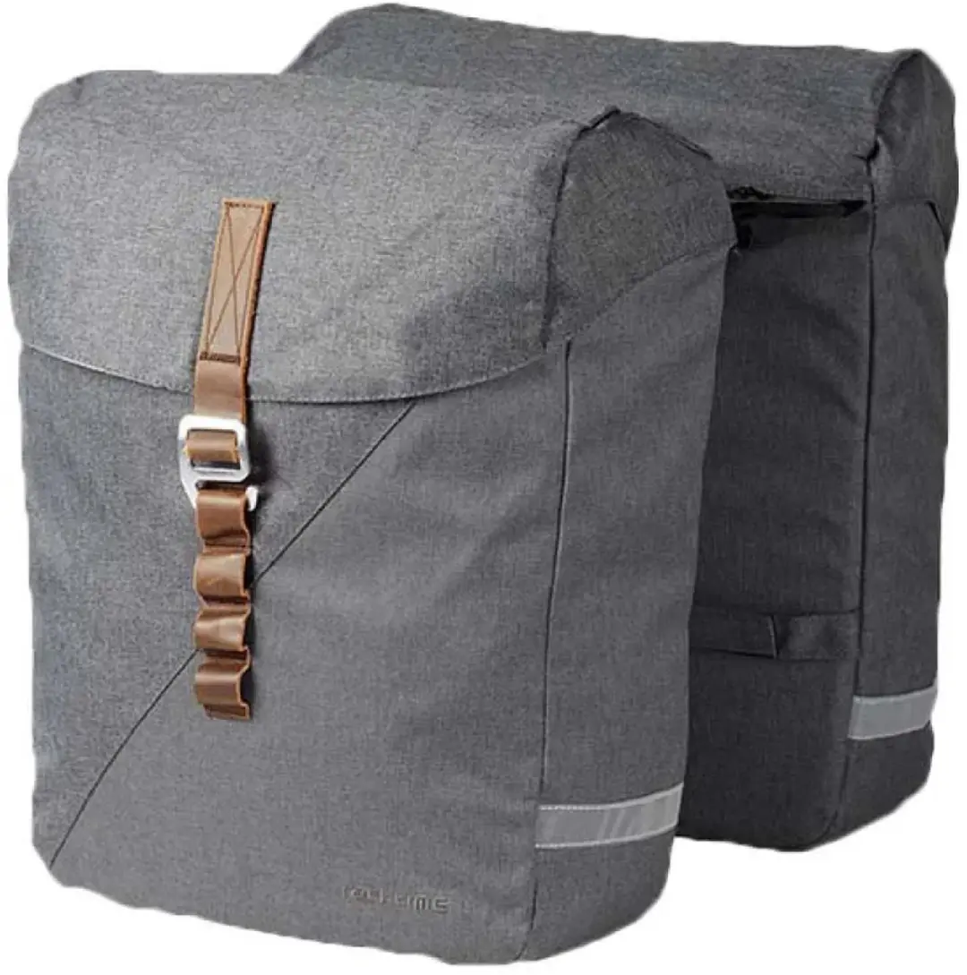 Racktime Heda 2.0 Dubbele Fietstas 24L Dust Grey - afbeelding 2 van 2
