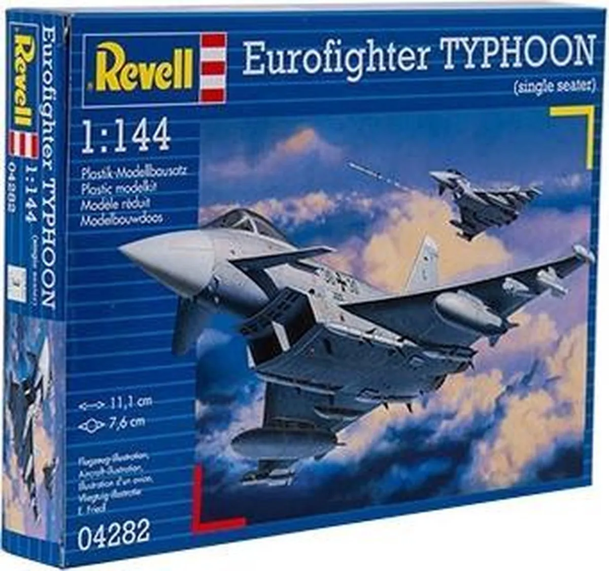 Revell 04282 Eurofighter Typhoon Modelbouwpakket 1:144
