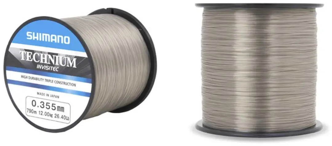 Shimano Technium Invisitec Monofilament 300m Grijs 0.405mm