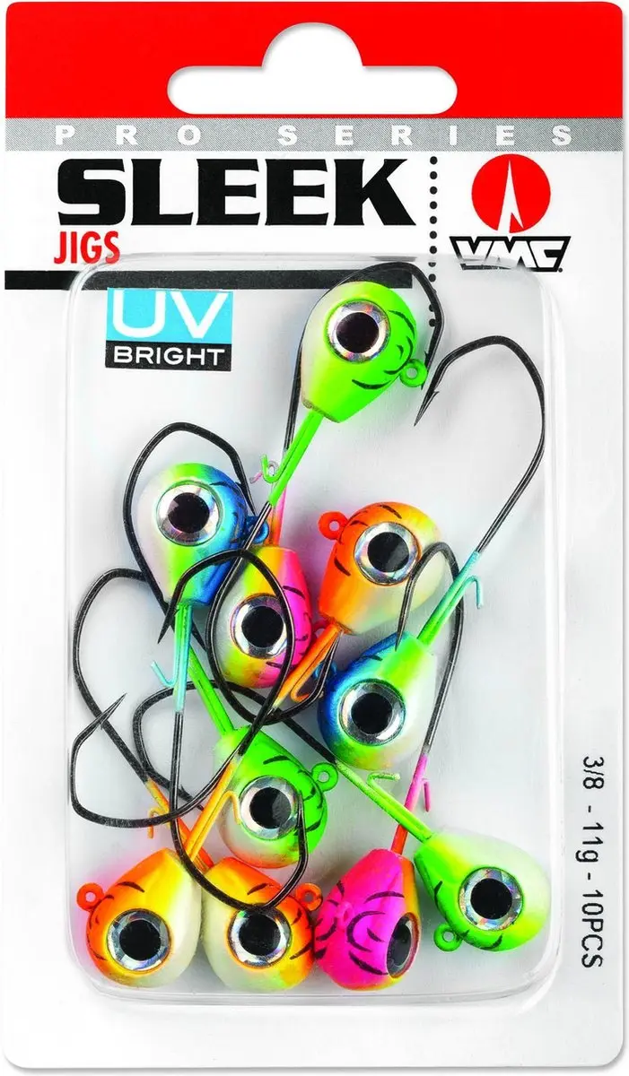 VMC Sleek Jig Mix Color 14g #3/0
