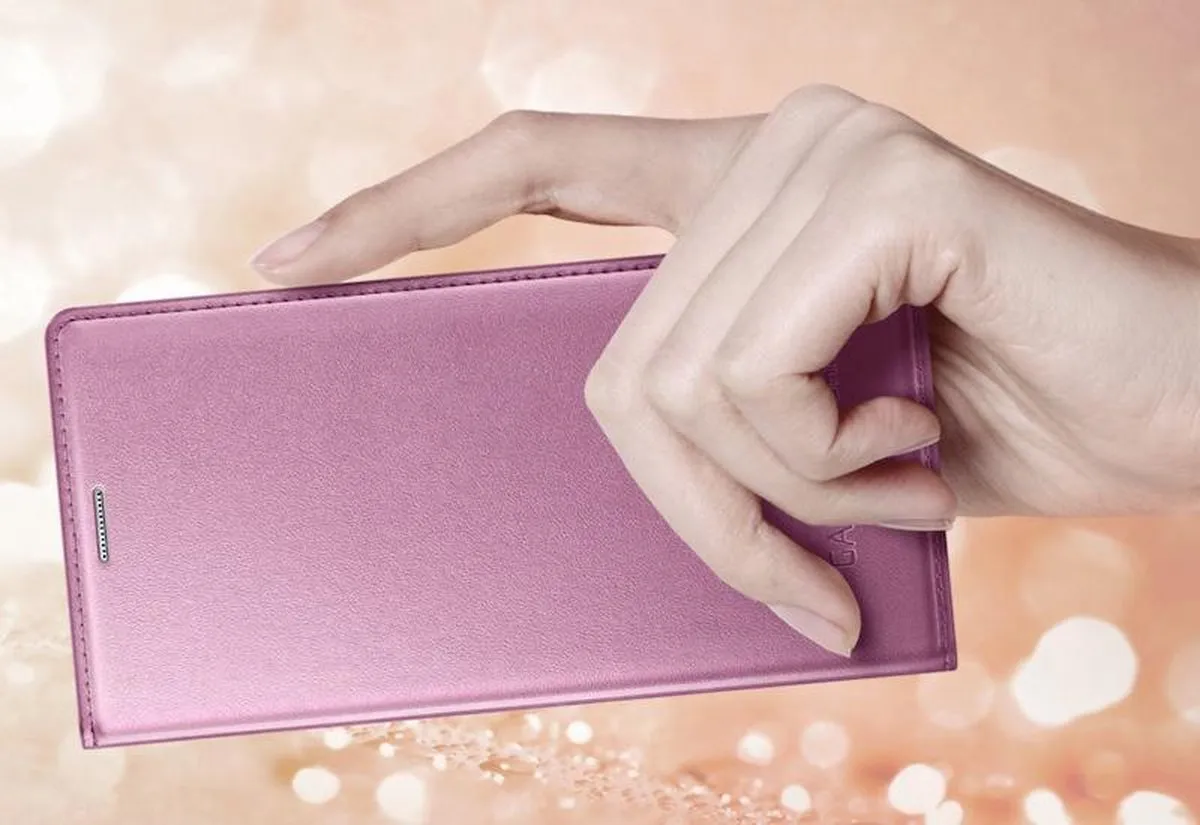 Samsung Galaxy S5 Mini Flip Cover - Roze - EF-FG800BPEG