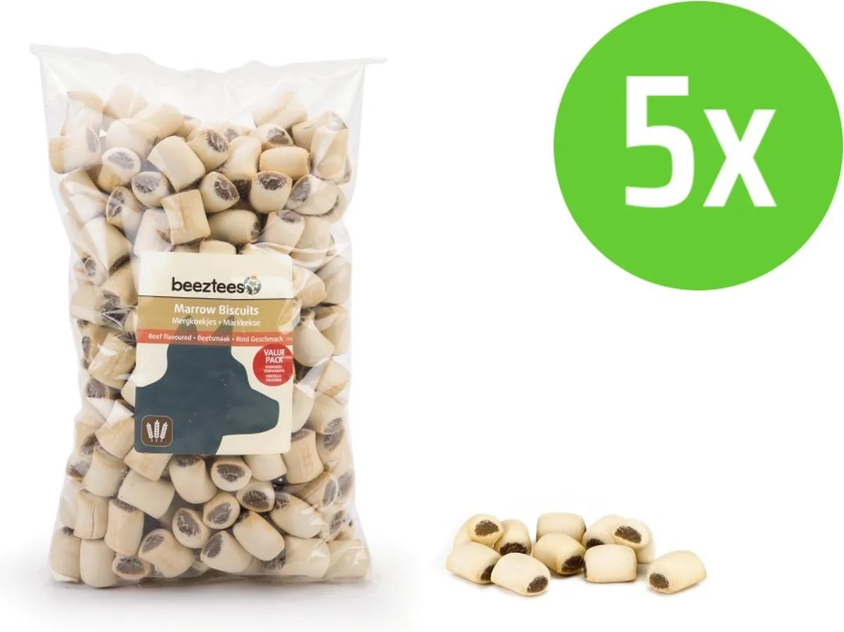 Beeztees Mergkoekjes Rund Hondensnack