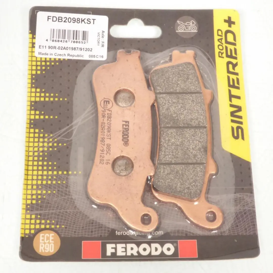 Remblokken Ferodo voor Motor Honda 1100 CB 2000 tot 2003 SC42A / vooraan / achte