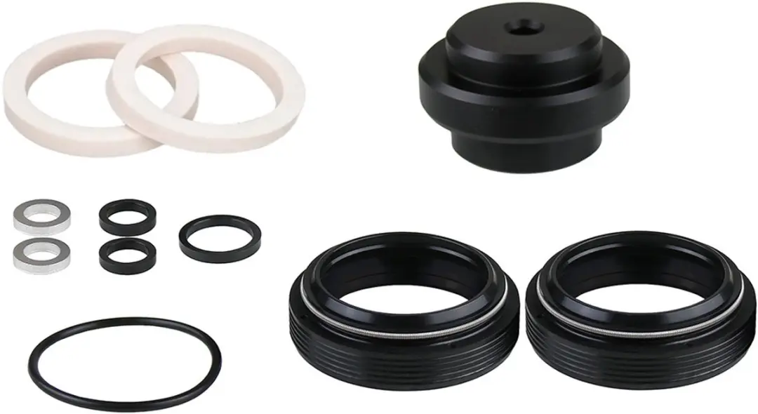 Massi Fox 32/42mm Vorkkeerringset Zilver