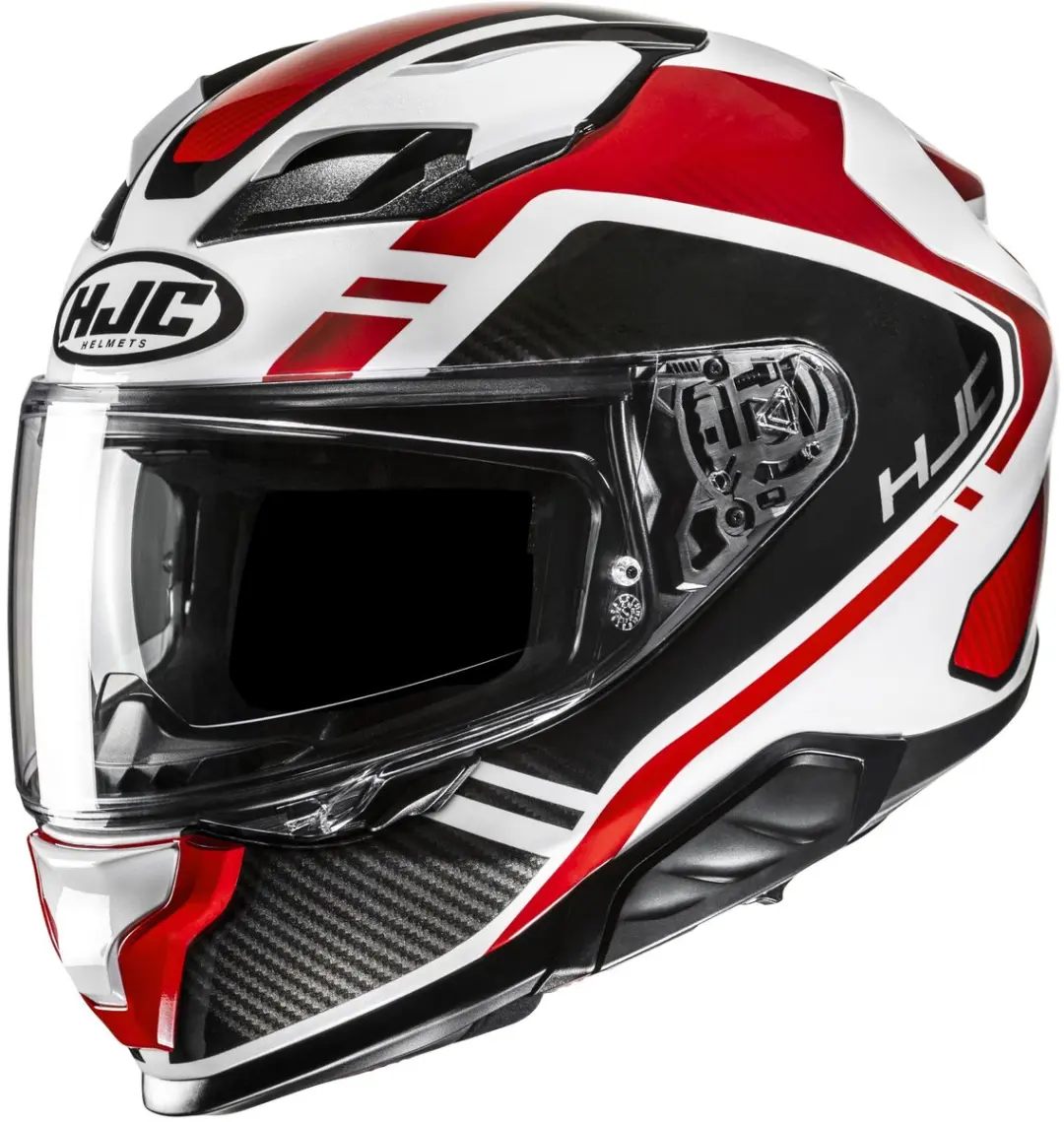 HJC F71 Tozz Zwart Wit Rood Integraalhelm