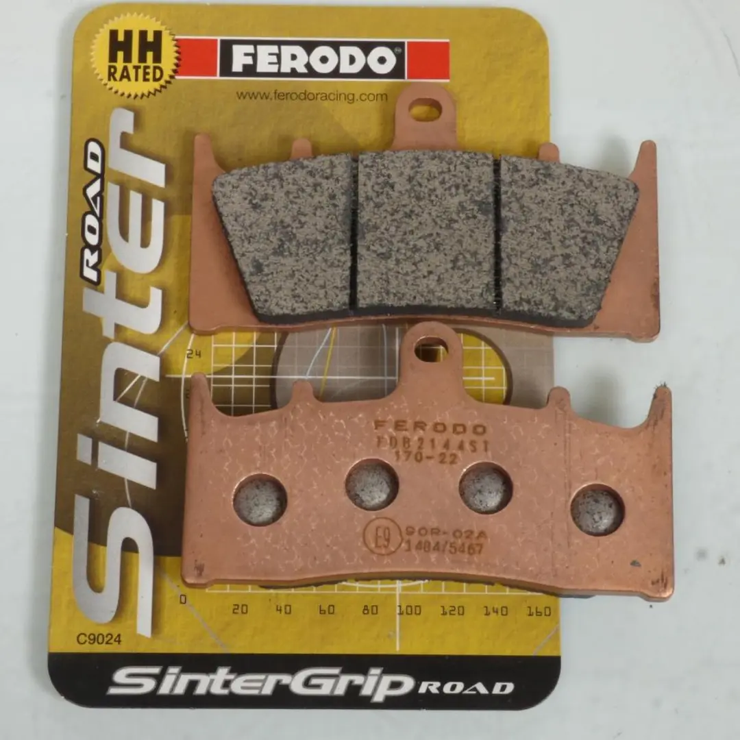 ferodo remblokjes voor kawasaki 600 zx-6 r ninja 1998 tot 2002 avg / avd nieuw