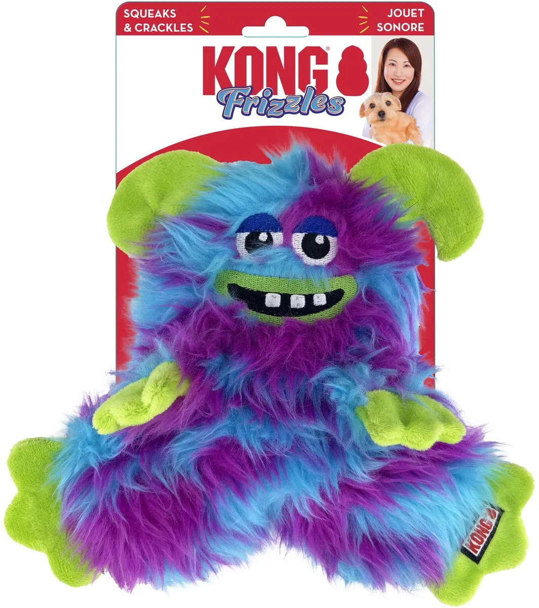 KONG Frizzle Razzle Blauw