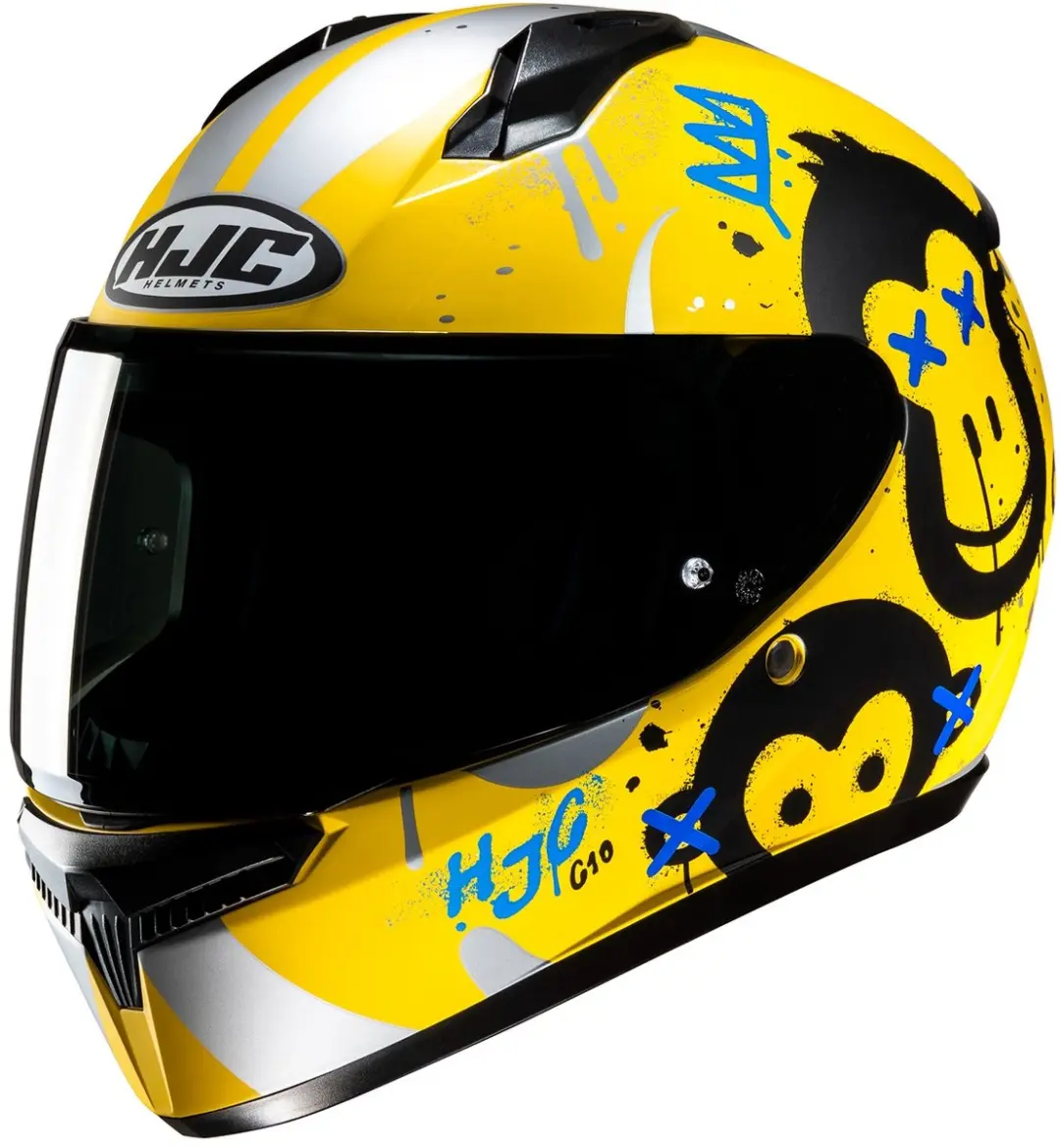 HJC C10 Geti Zwart Geel Integraalhelm