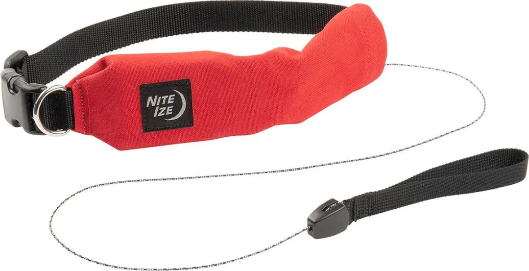 Nite Ize RadDog Halsband & Riem S - Rood - afbeelding 2 van 4