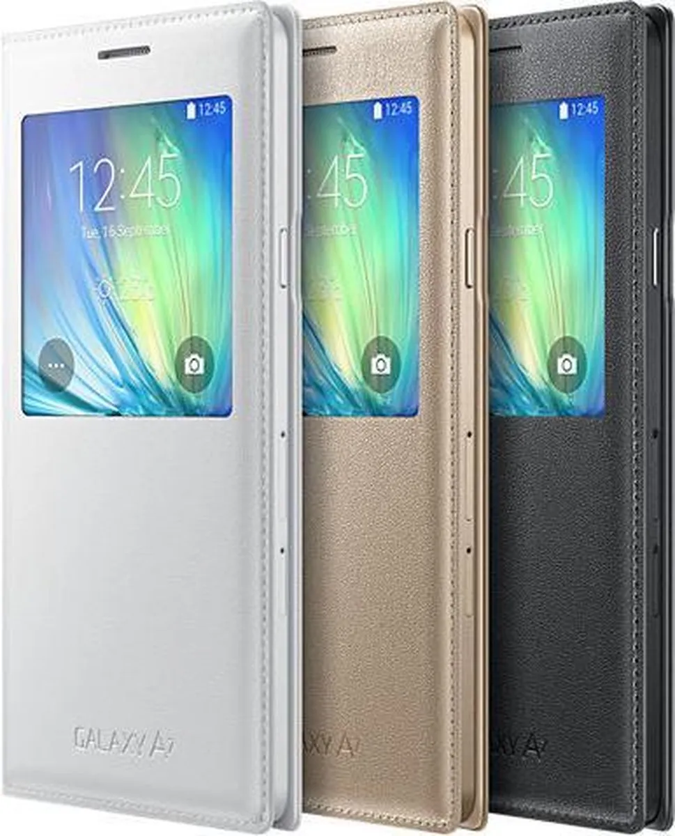 Samsung EF-CA700BF S-View Flip Cover - Gold