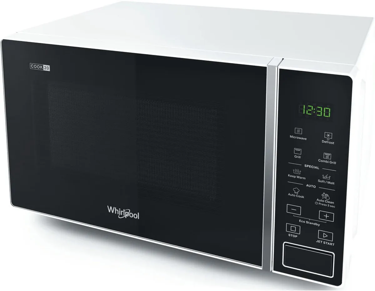 Whirlpool MWP203W Magnetron 700W - 20L - Wit - afbeelding 3 van 5