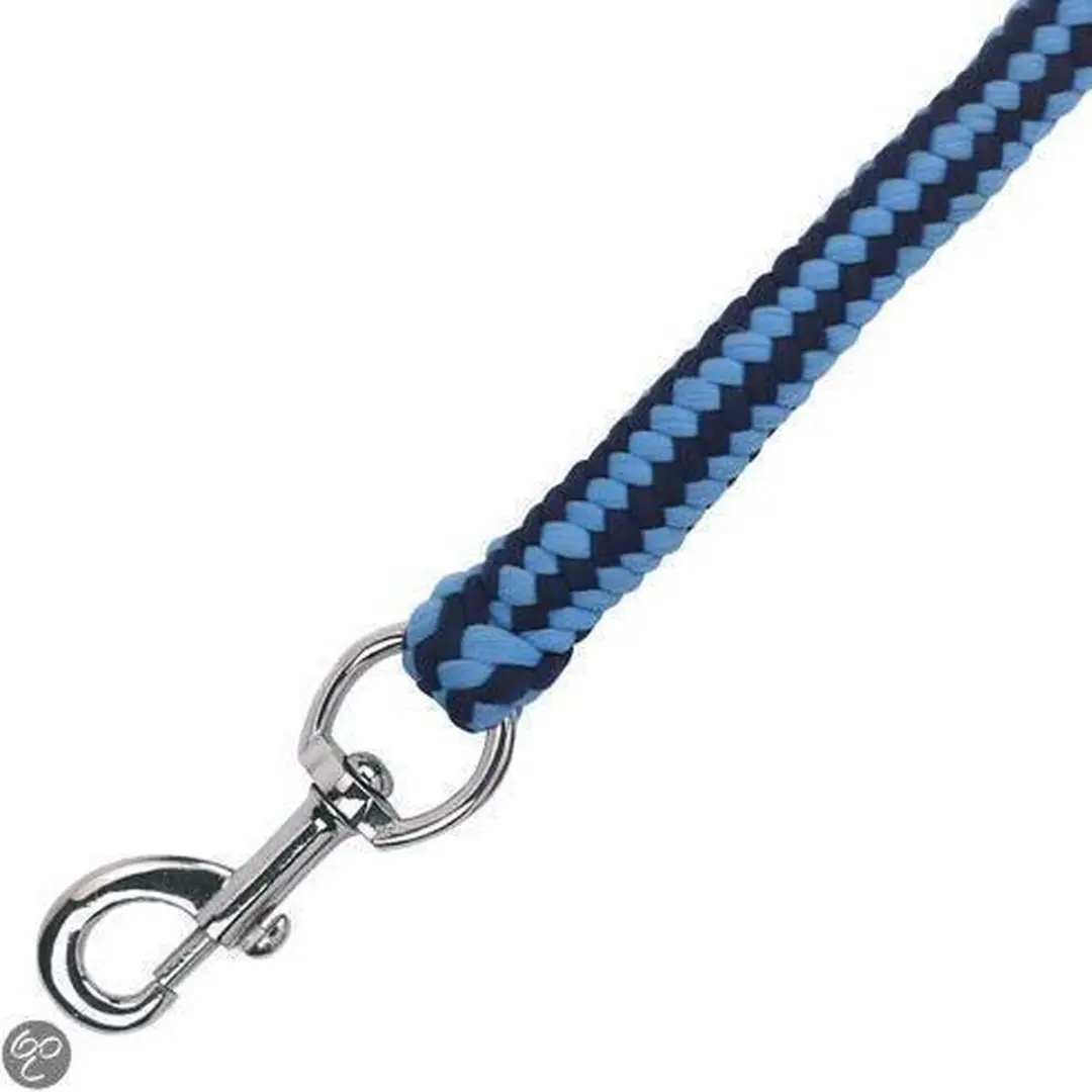 Kerbl Halstertouw Hippo Musketon Blauw