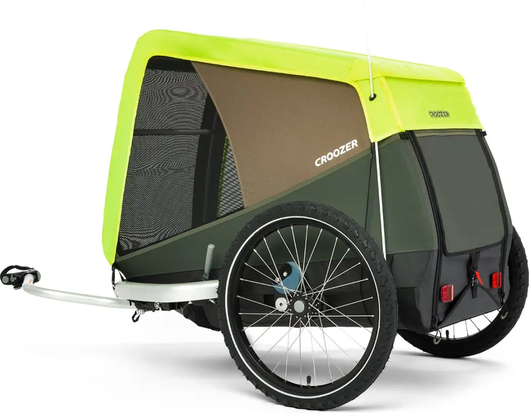 Croozer Regenhoes Mikke XL - Groen - afbeelding 5 van 6