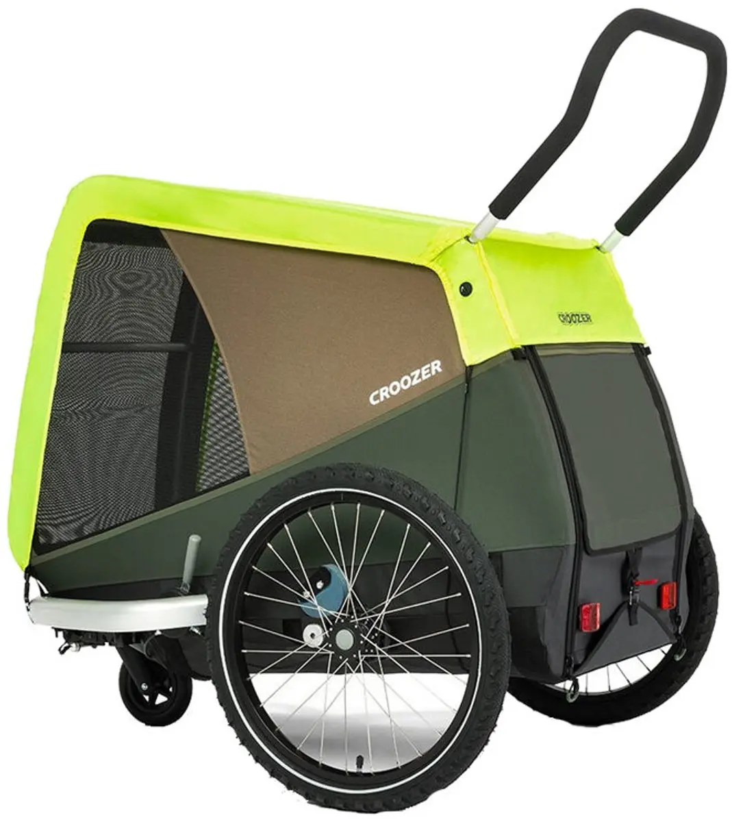 Croozer Regenhoes Mikke XL - Groen - afbeelding 4 van 6