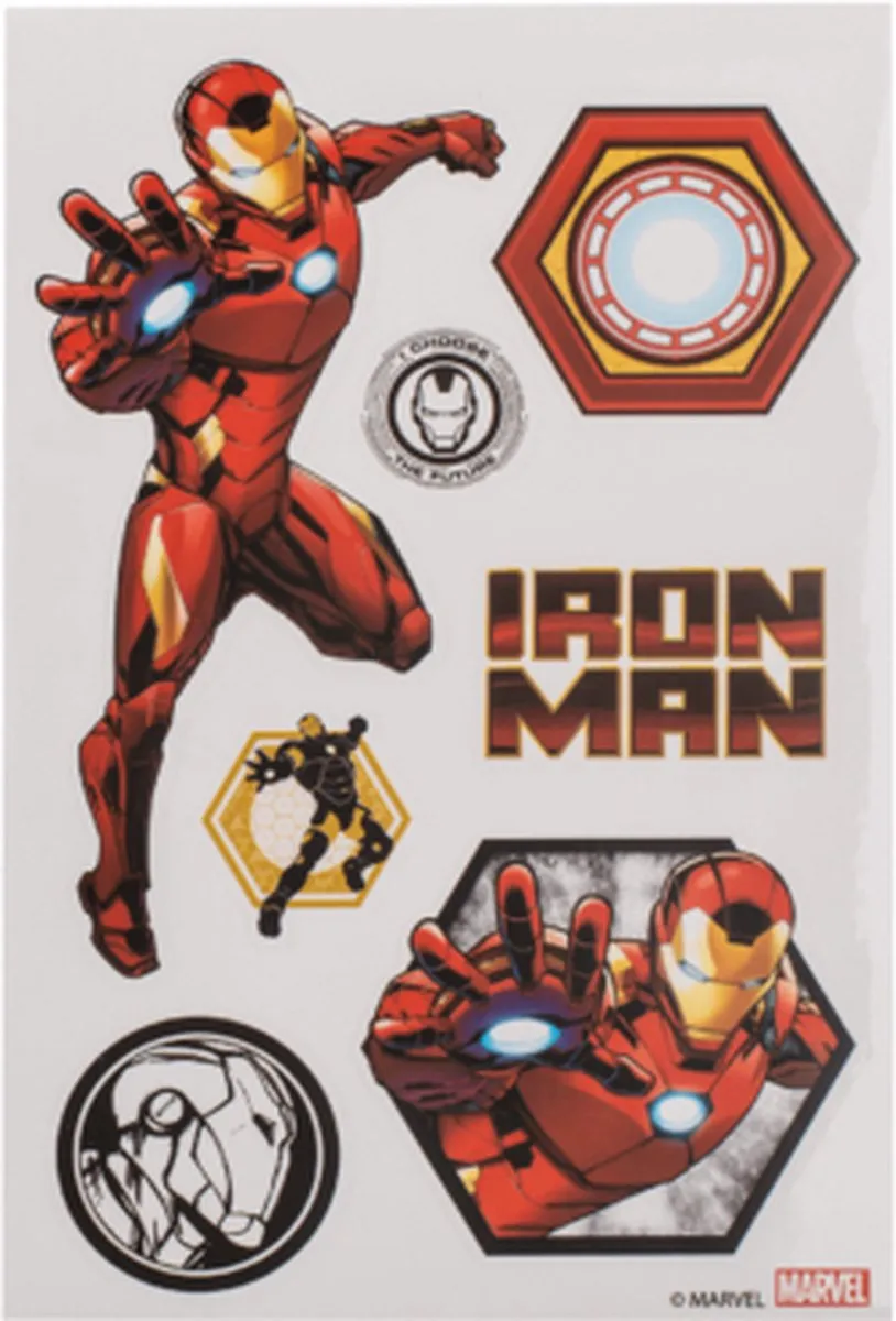 Marvel Avengers Stickers - 5 Vellen 33 Stuks