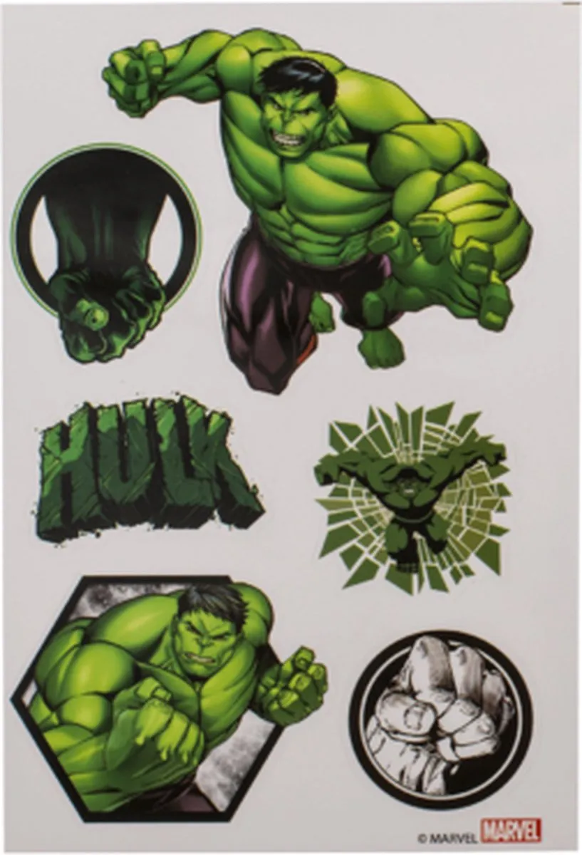 Marvel Avengers Stickers - 5 Vellen 33 Stuks