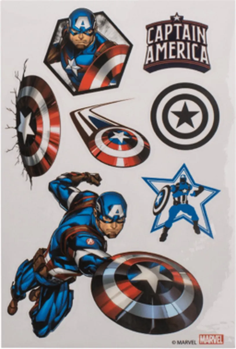 Marvel Avengers Stickers - 5 Vellen 33 Stuks