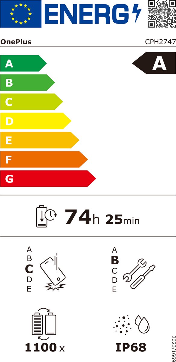 OnePlus 15 - 12GB/256GB - Infinite Black