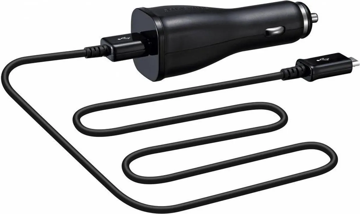 Samsung EP-LN915UB Autolader 15W - Micro USB - Zwart - afbeelding 2 van 6