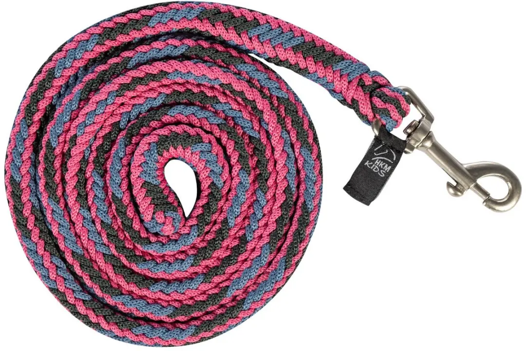 HKM Nele Fietskoord met karabijnhaak Roze