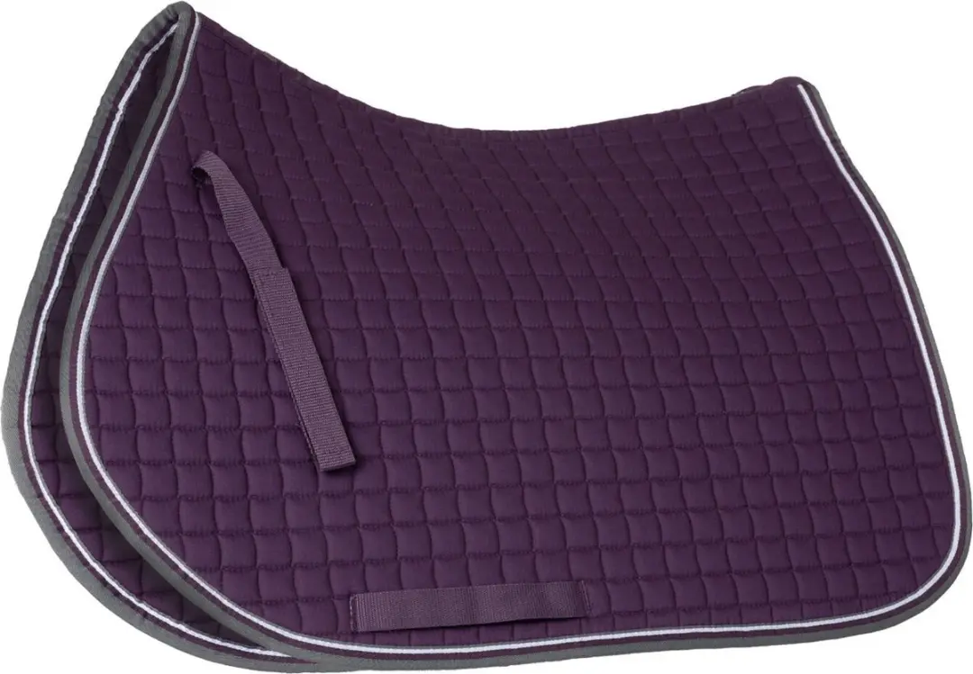 Horze Adepto Veelzijdigheidszadeldek, Blackcurrant Purple, Warmblut