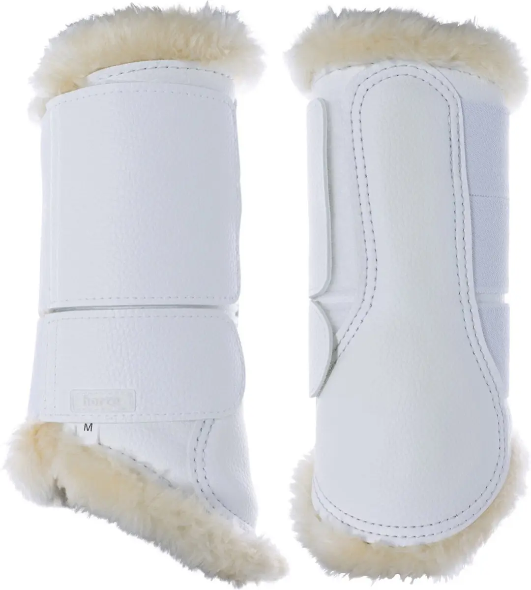 Horze Signature Beenbeschermers, White, L