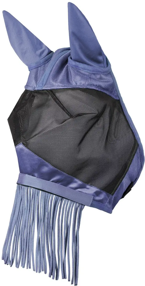 Horze Vliegenmasker met franjes S