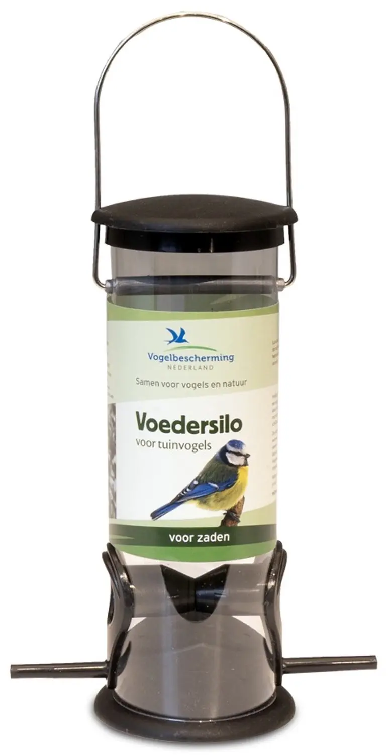 Voedersilo met 2 openingen