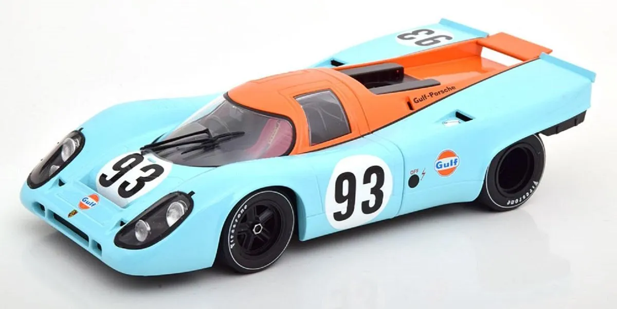 Porsche 917K #22 CMR Classic Model Replicars 1:18 - Lichtblauw/Oranje