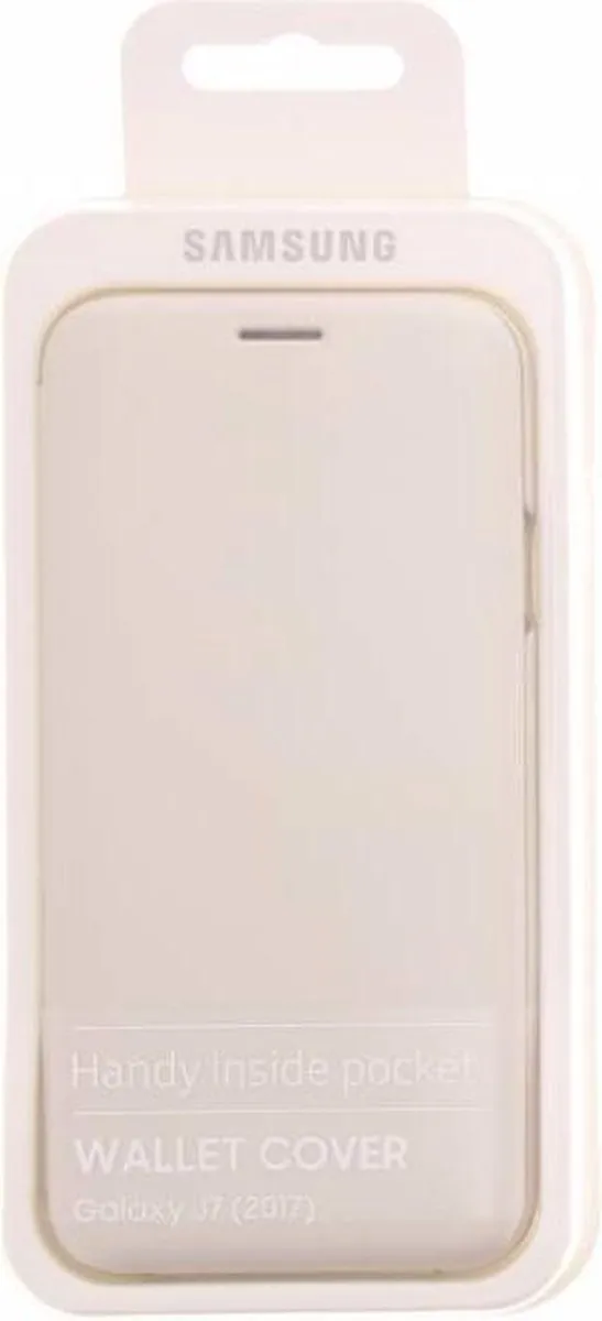 Samsung Flip Wallet Hoes - Goud - Galaxy J5 2017 - afbeelding 6 van 6