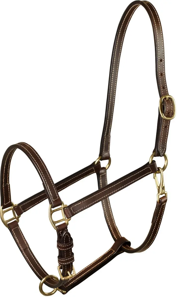 Horze Fremont Lederen Halster, Brown,