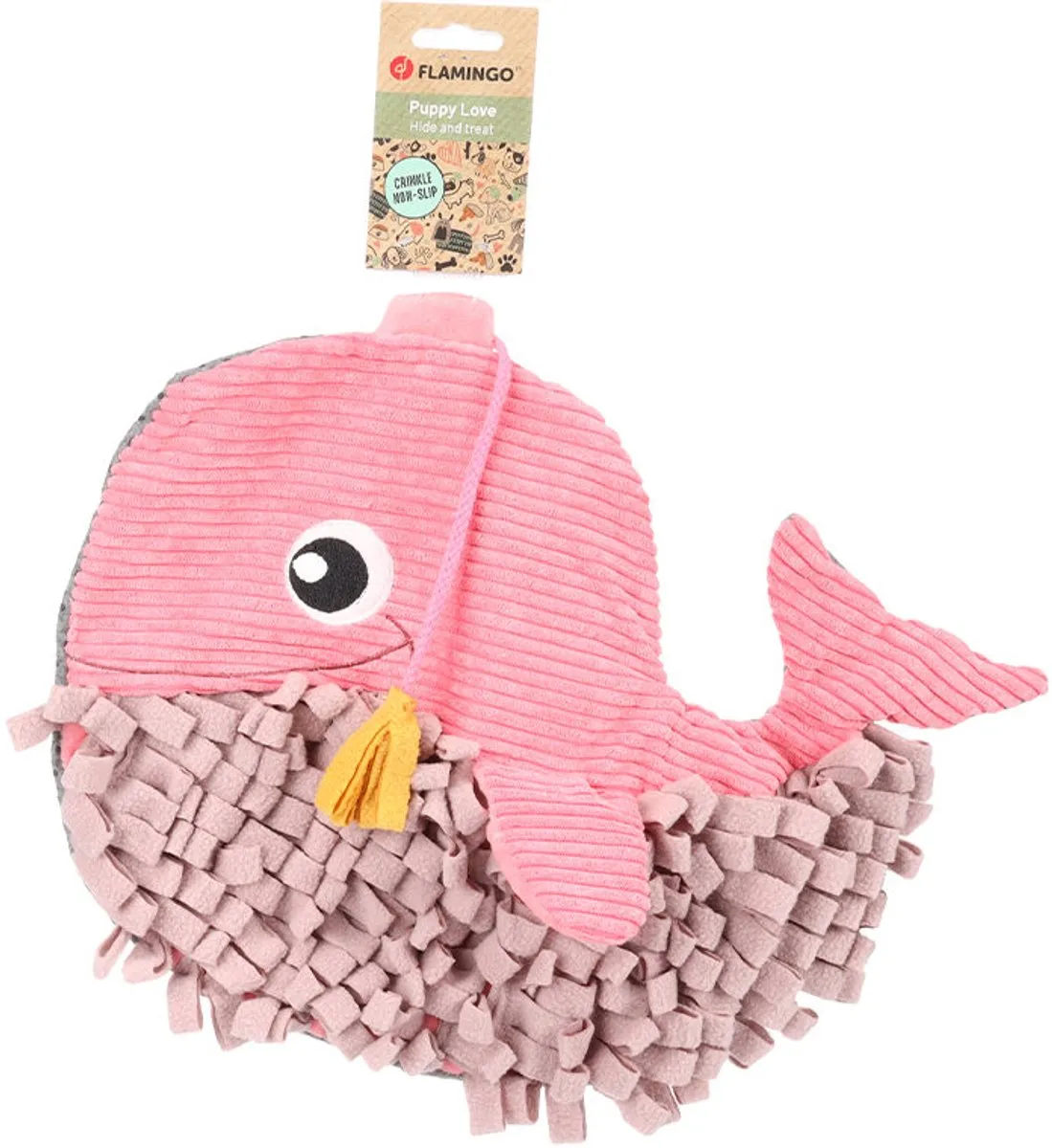 Flamingo Snuffelmat Morgano Schildpad - Oker
