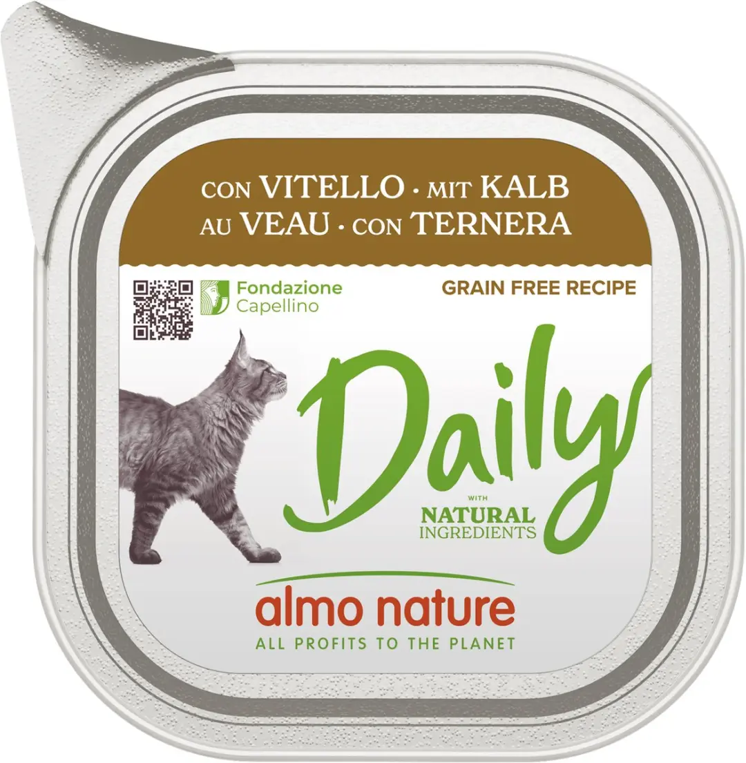 Almo Nature Daily kattenvoer kalf 100g - afbeelding 5 van 5