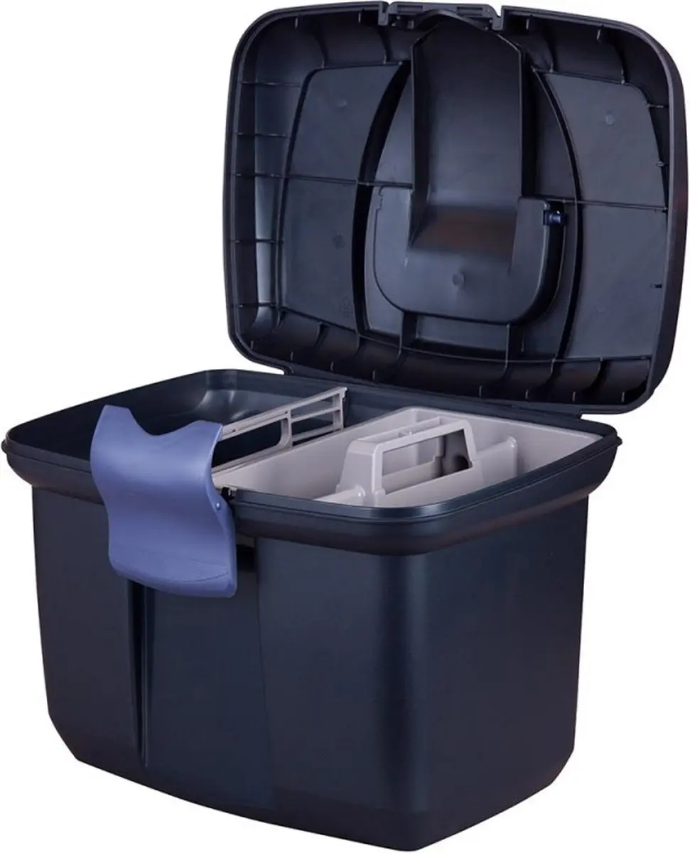 Epplejeck Poetsbox Mergil Donkerblauw - afbeelding 2 van 4