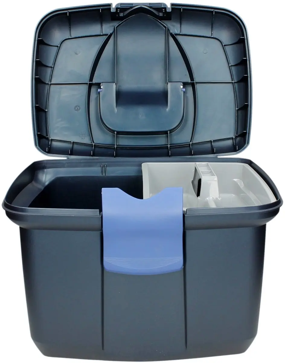 Epplejeck Poetsbox Mergil Donkerblauw