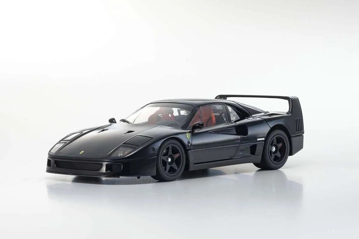 Ferrari F40 Kyosho 1:18 Modelauto - Zwart