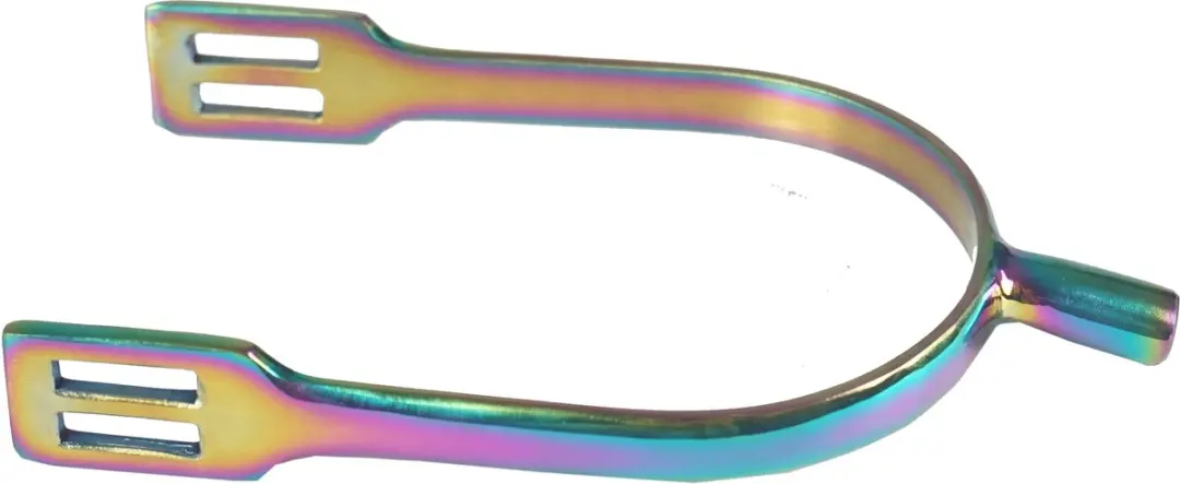 Horka Sporen Regenboog Rvs Heren Zilver Maat M20 2 Stuks