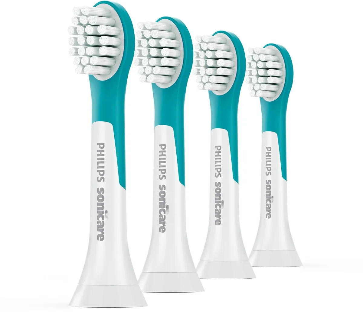 Philips Sonicare For Kids HX6034/90 Opzetborstels - 4 Stuks - Blauw/Wit
