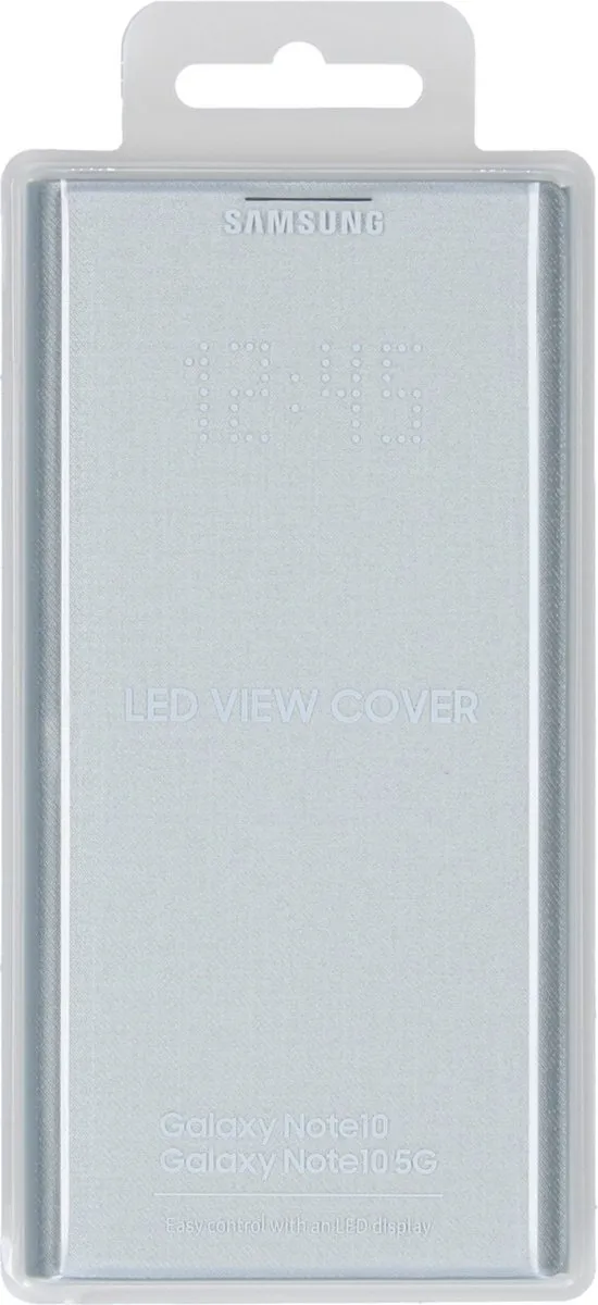 Samsung Galaxy Note 10 - LED View Cover - Zilver