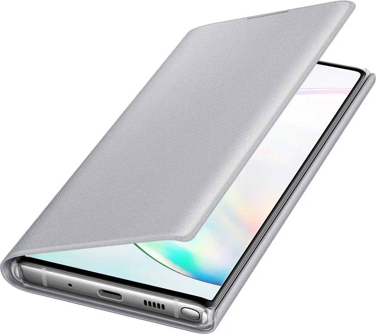 Samsung Galaxy Note 10 - LED View Cover - Zilver