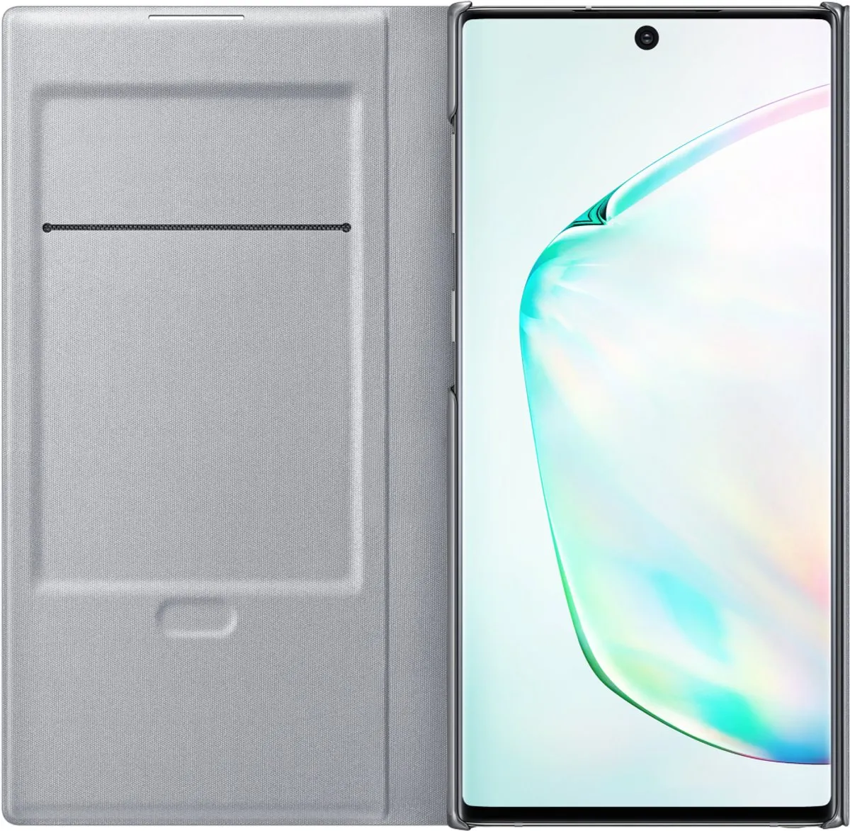 Samsung Galaxy Note 10 - LED View Cover - Zilver