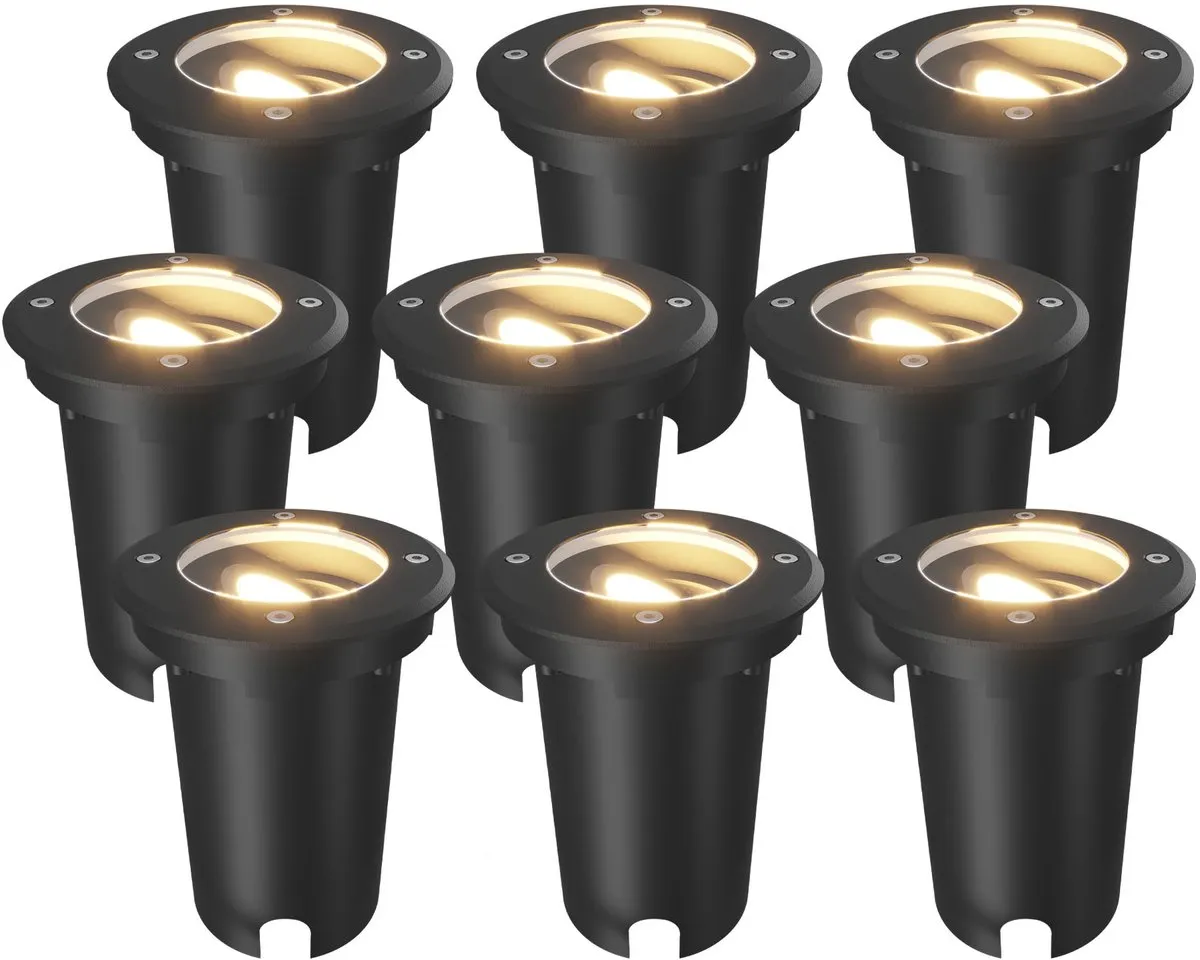 Ledvion 9x LED Grondspot GU10