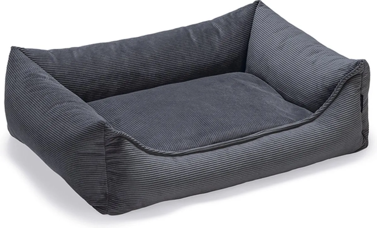 Beeztees Veo Orthopedische Hondenmand Donkergrijs 80x60x22cm