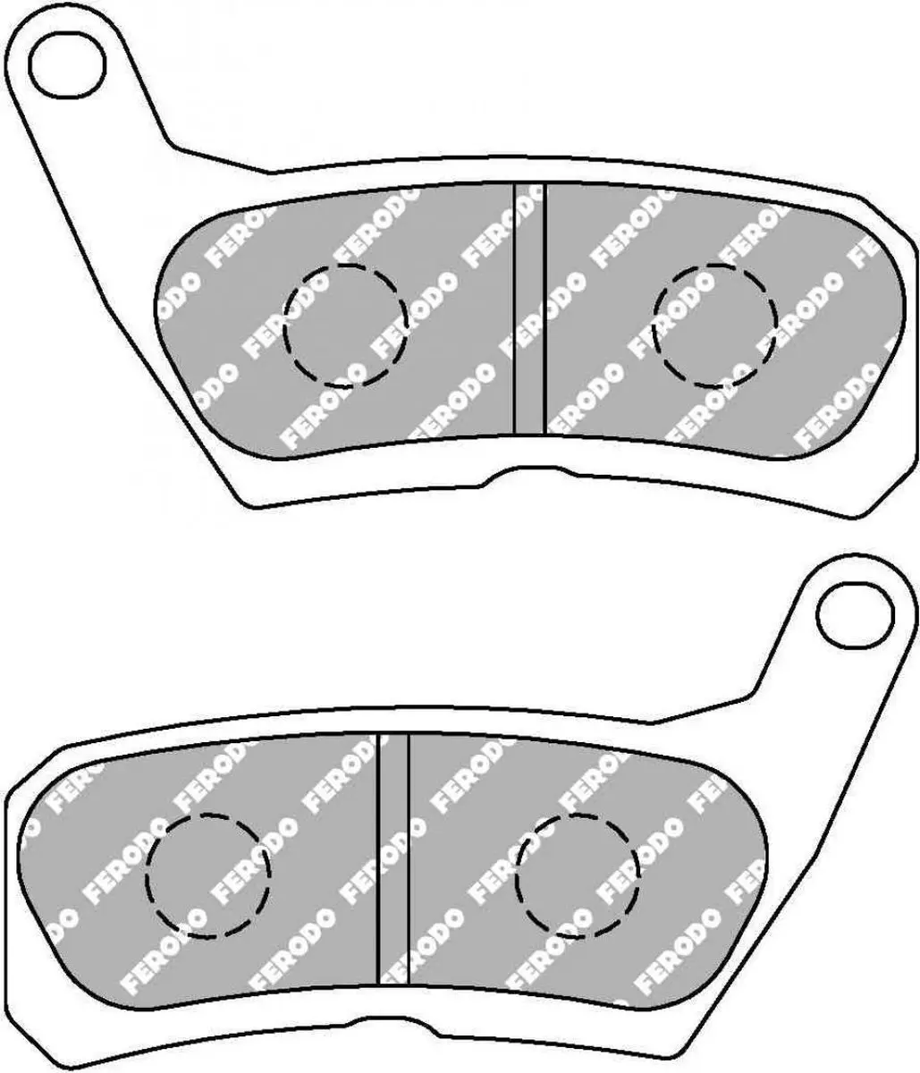 Plaquette de frein Ferodo pour Auto FDB2268P Neuf