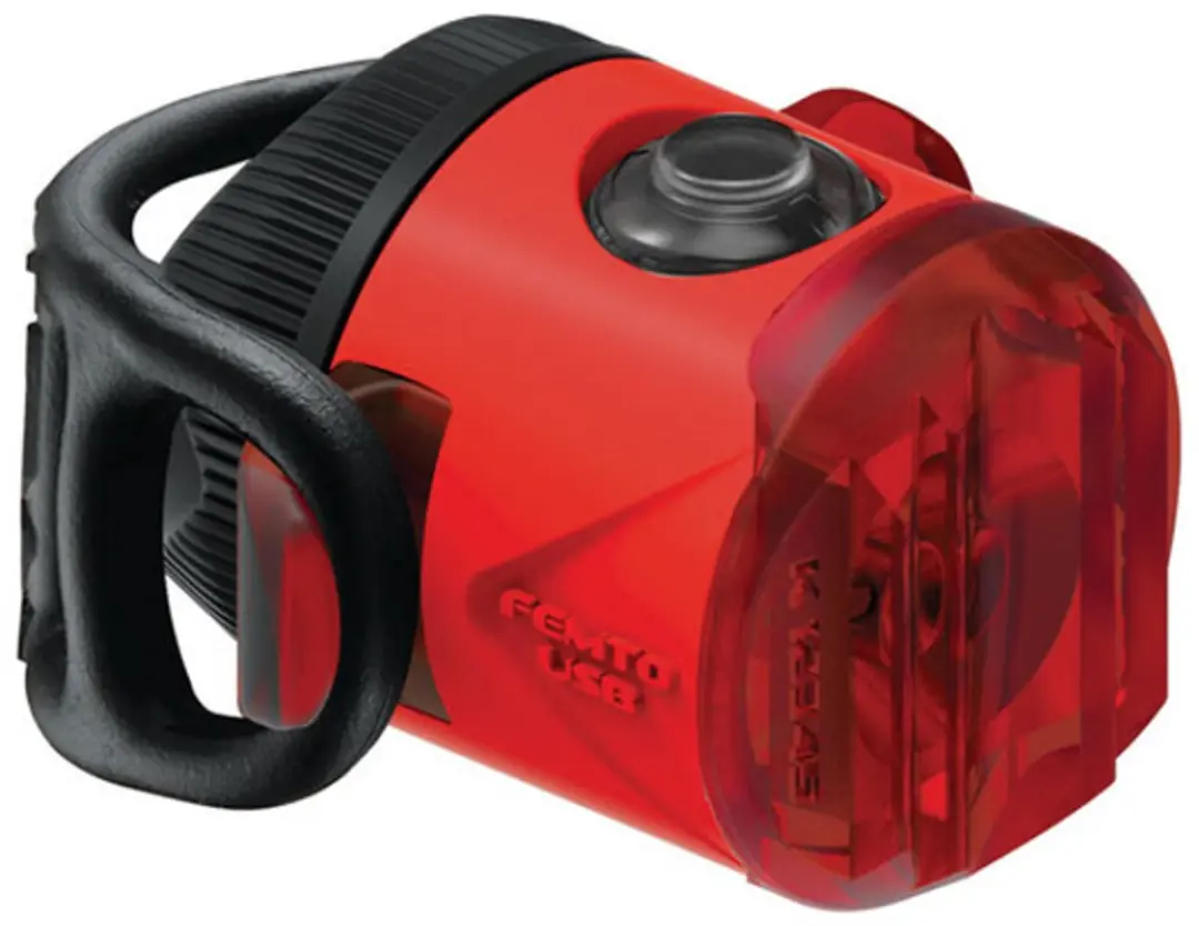 Lezyne Femto Usb-c Stvzo Black-red