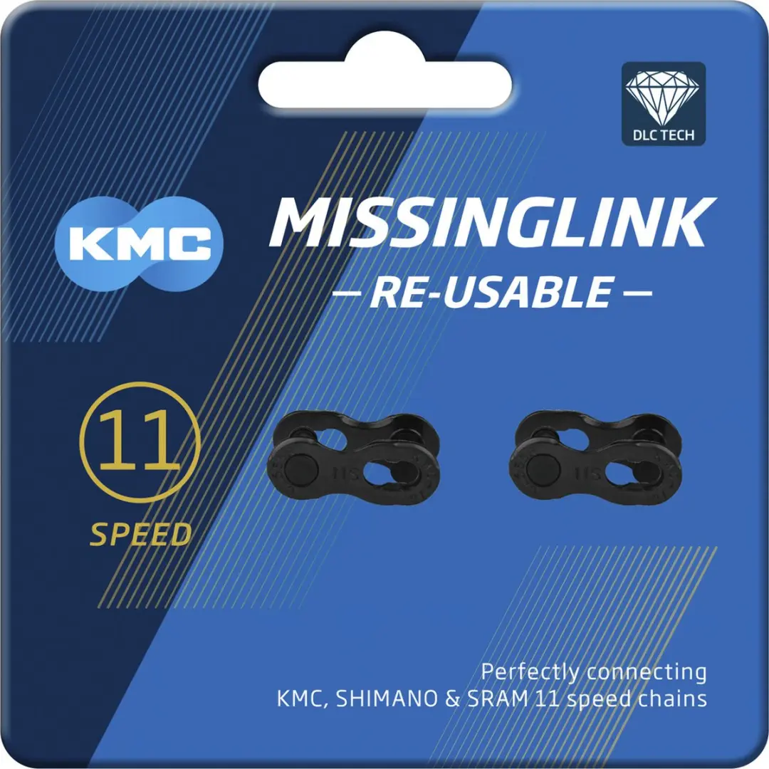 KMC DLC 11R 11-speed Kettingschakel - 2 Stuks - afbeelding 2 van 5
