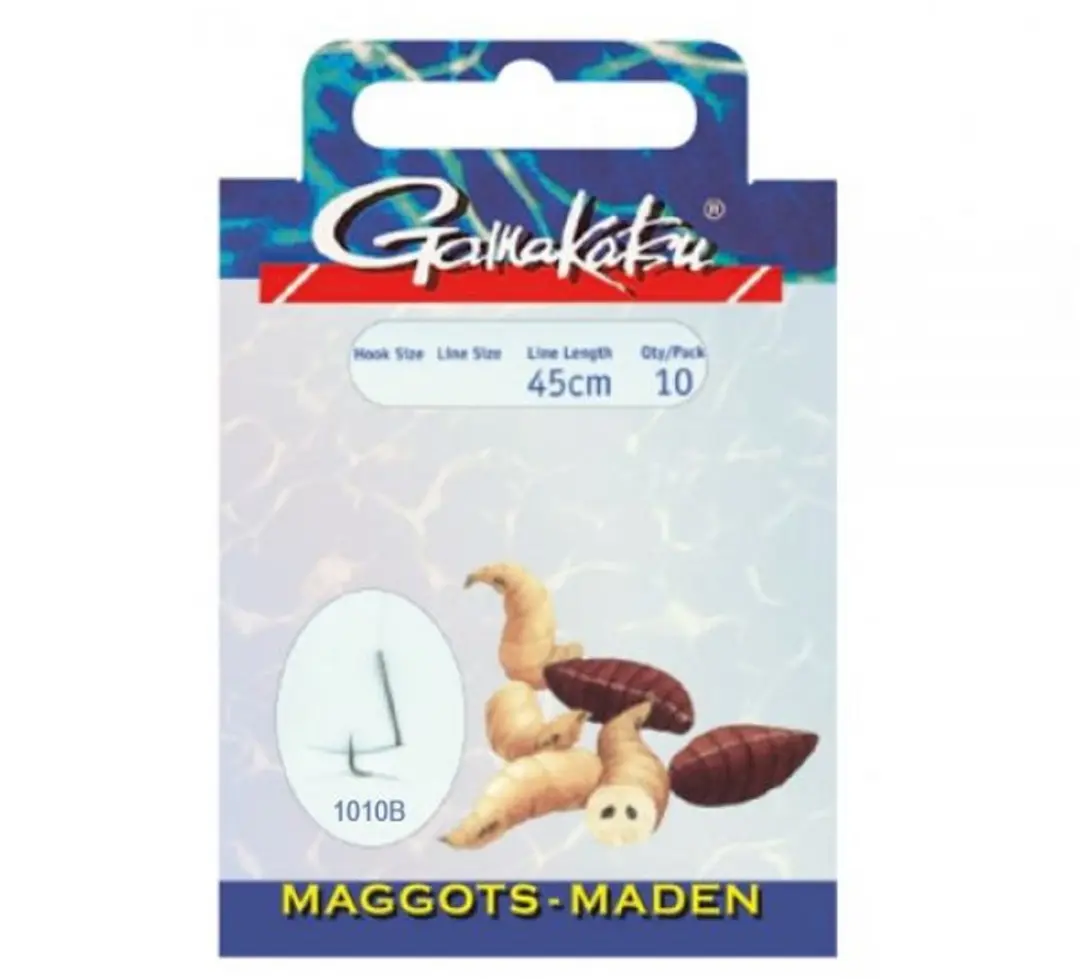 Gamakatsu Maggots LS-1010 Brons H12 0.12mm 45cm